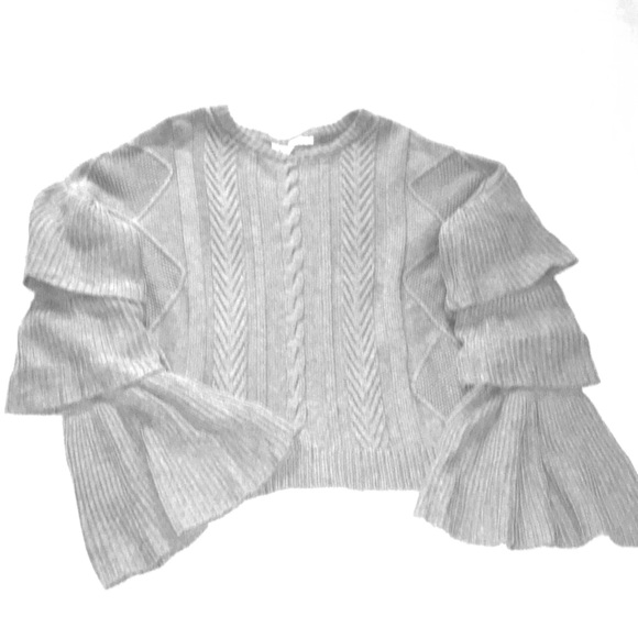 Endless Rose Crewneck Cotton Sweater - Picture 1 of 5